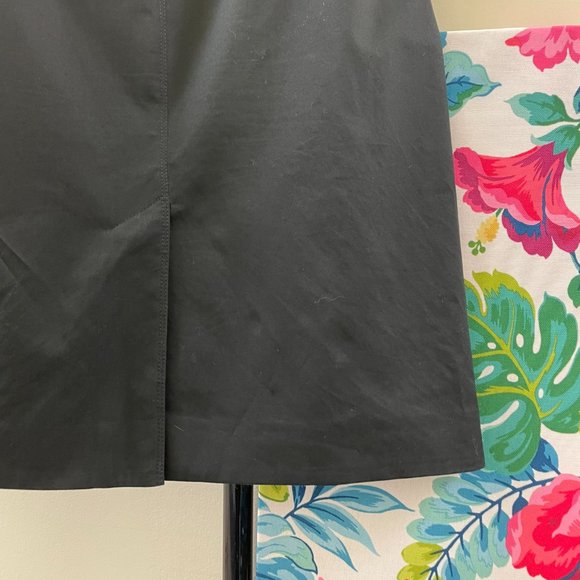 Burberry Black Pencil Skirt With Belt (10/M) - Picture 11 of 14